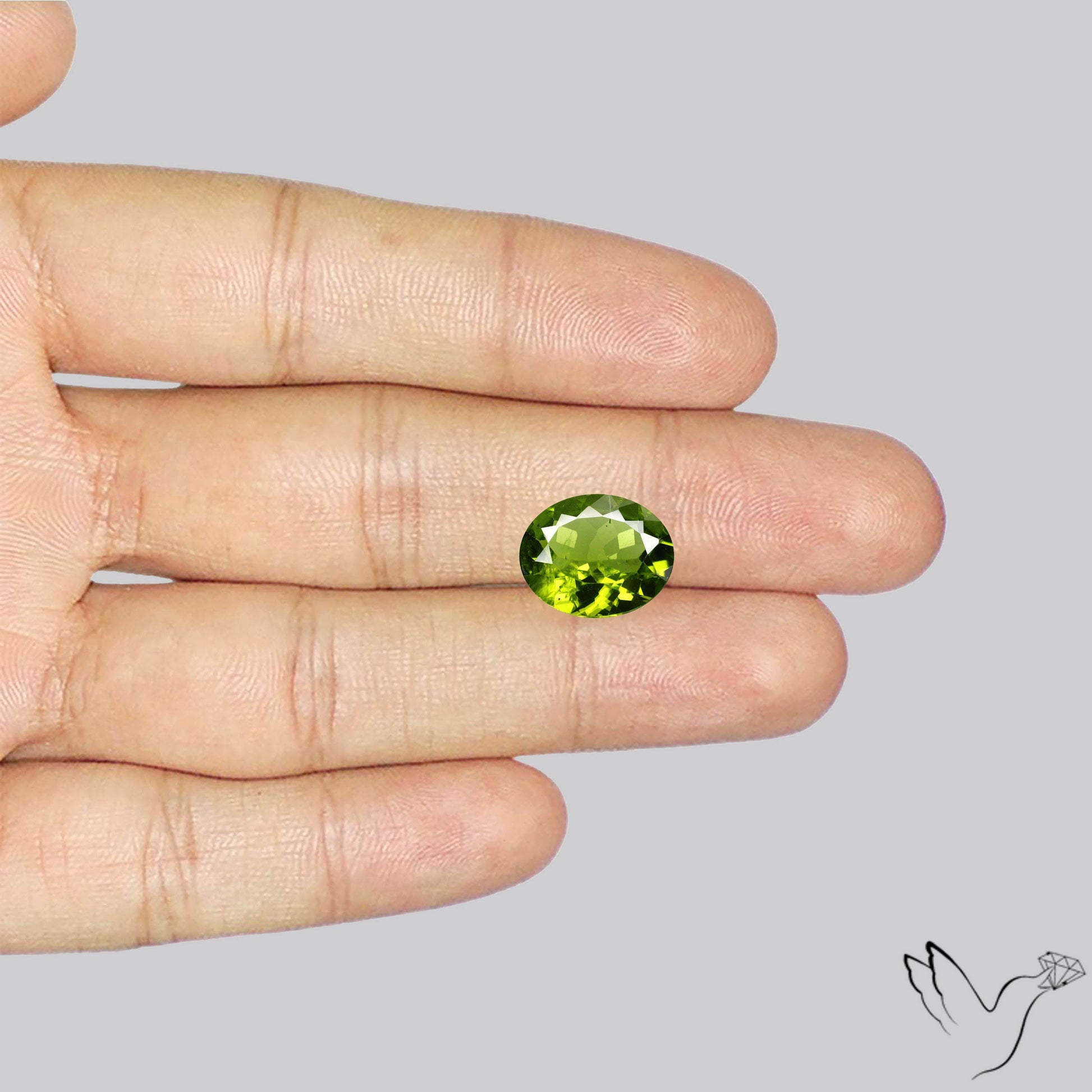 Faceted Peridot Rare Large Sized From Arizona