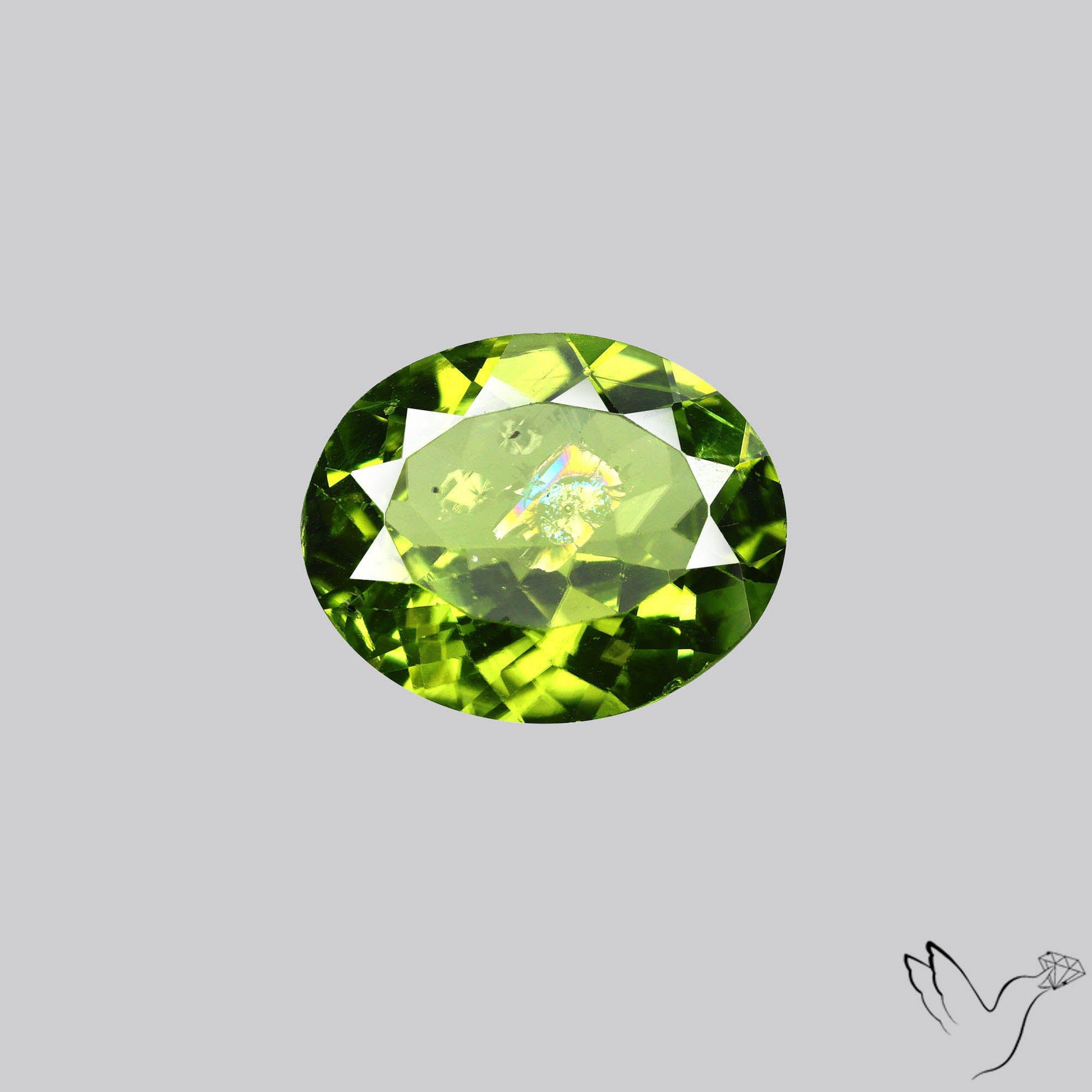 Faceted Peridot Rare Large Sized From Arizona