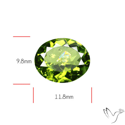Faceted Peridot Rare Large Sized From Arizona