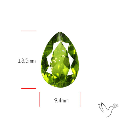 Faceted Peridot Rare Large Sized From Arizona