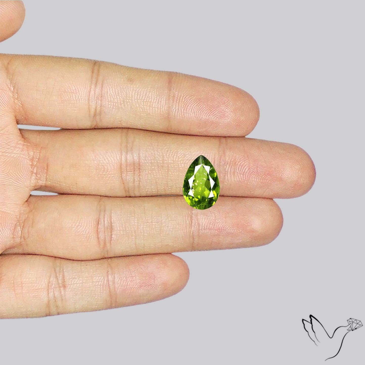 Faceted Peridot Rare Large Sized From Arizona