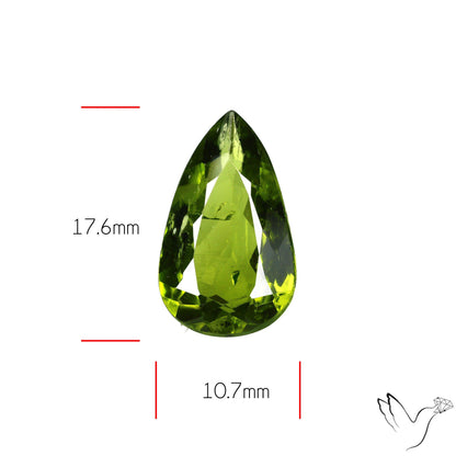 Faceted Peridot Rare Large Sized From Arizona