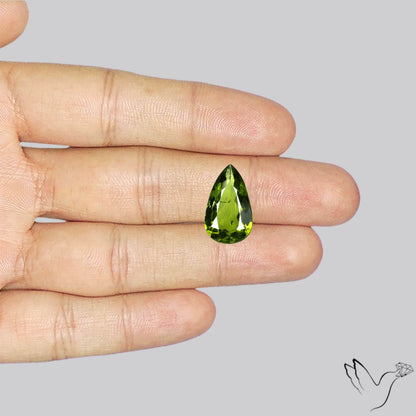 Faceted Peridot Rare Large Sized From Arizona