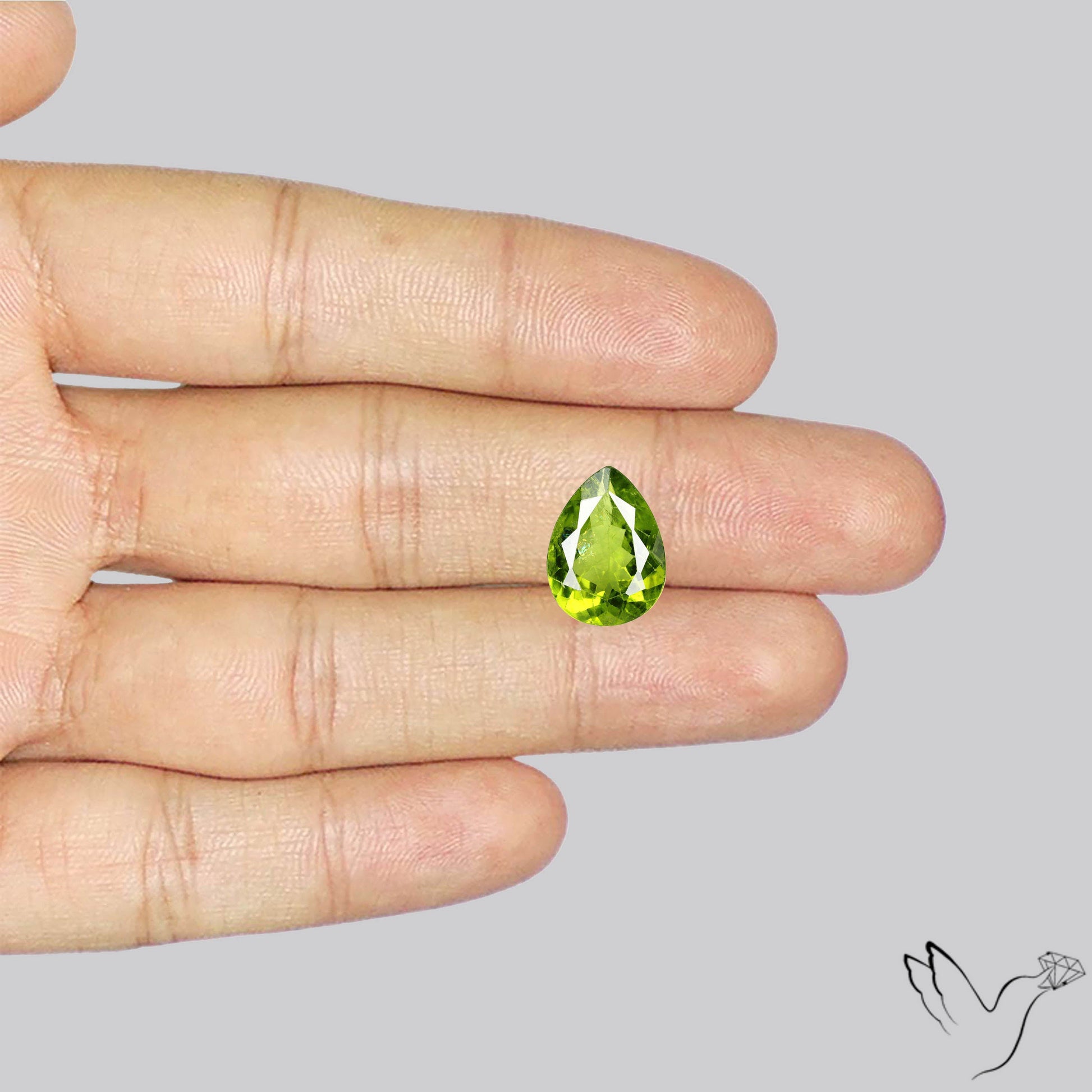 Faceted Peridot Rare Large Sized From Arizona