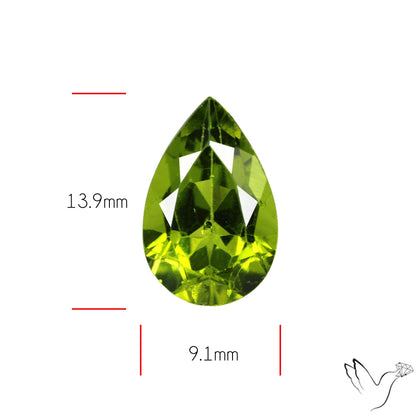 Faceted Peridot Rare Large Sized From Arizona