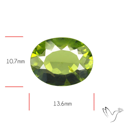 Faceted Peridot Rare Large Sized From Arizona