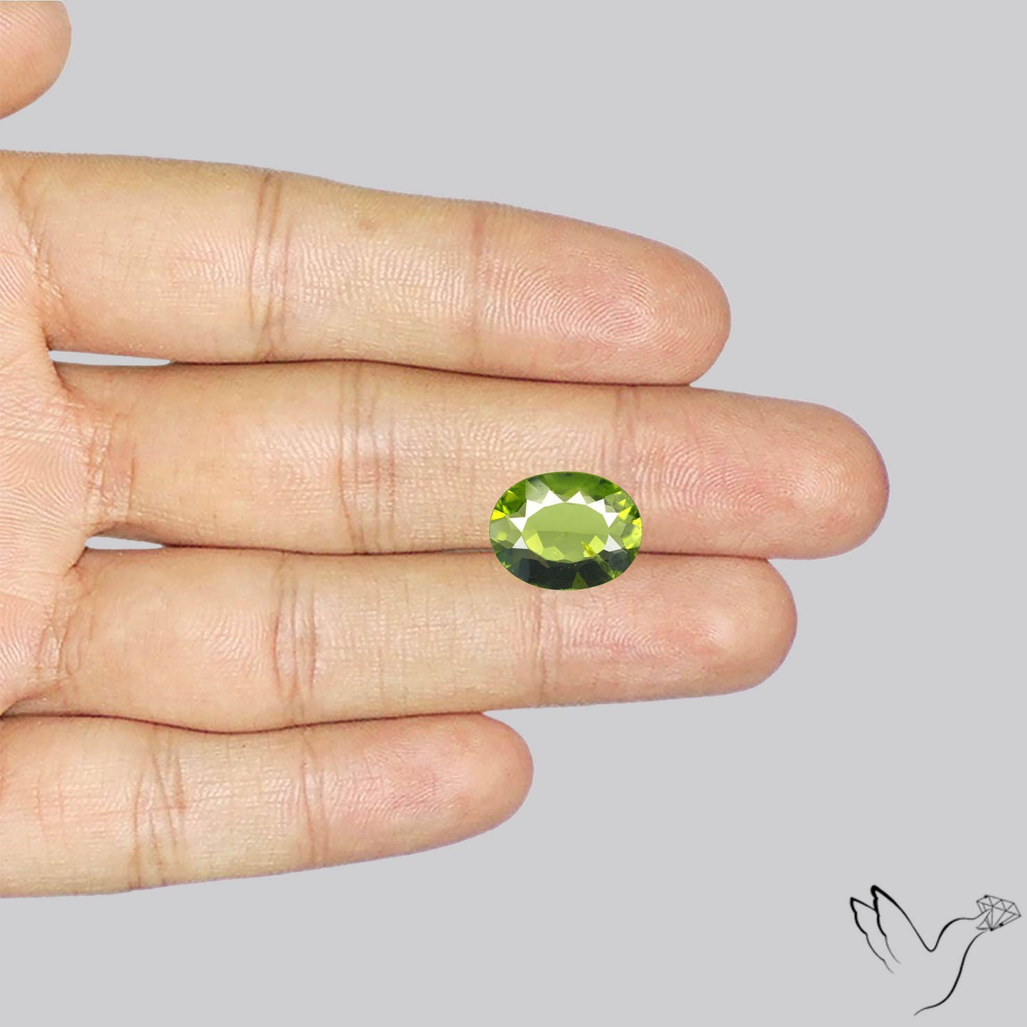 Faceted Peridot Rare Large Sized From Arizona