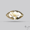 Faceted Golden Rutilated Quartz