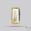 Faceted Golden Rutilated Quartz