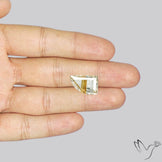 Faceted Golden Rutilated Quartz