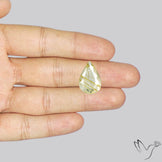 Faceted Golden Rutilated Quartz