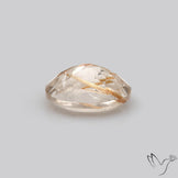 Faceted Golden Rutilated Quartz