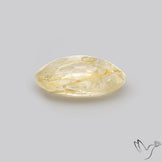 Faceted Golden Rutilated Quartz