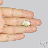 Faceted Golden Rutilated Quartz