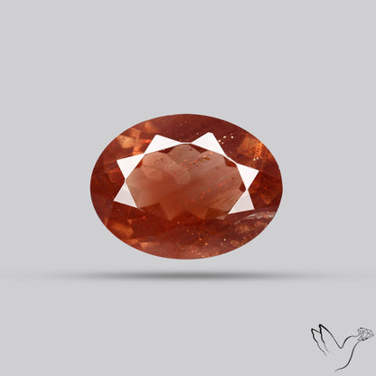 Deep Red Oregon Schiller Sunstone Faceted
