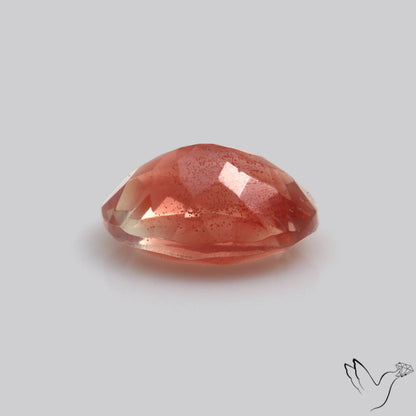 Deep Red Oregon Schiller Sunstone Faceted
