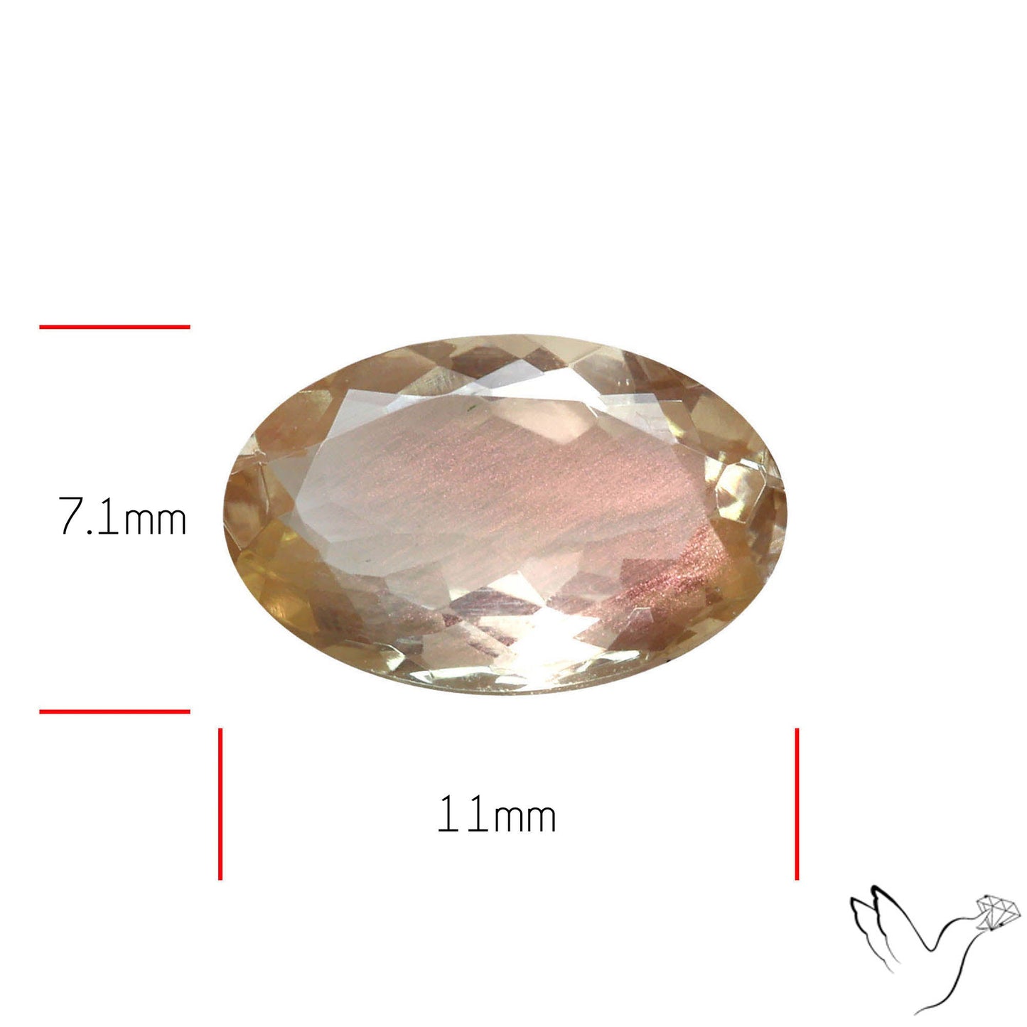 Oregon Schiller Sunstone Faceted