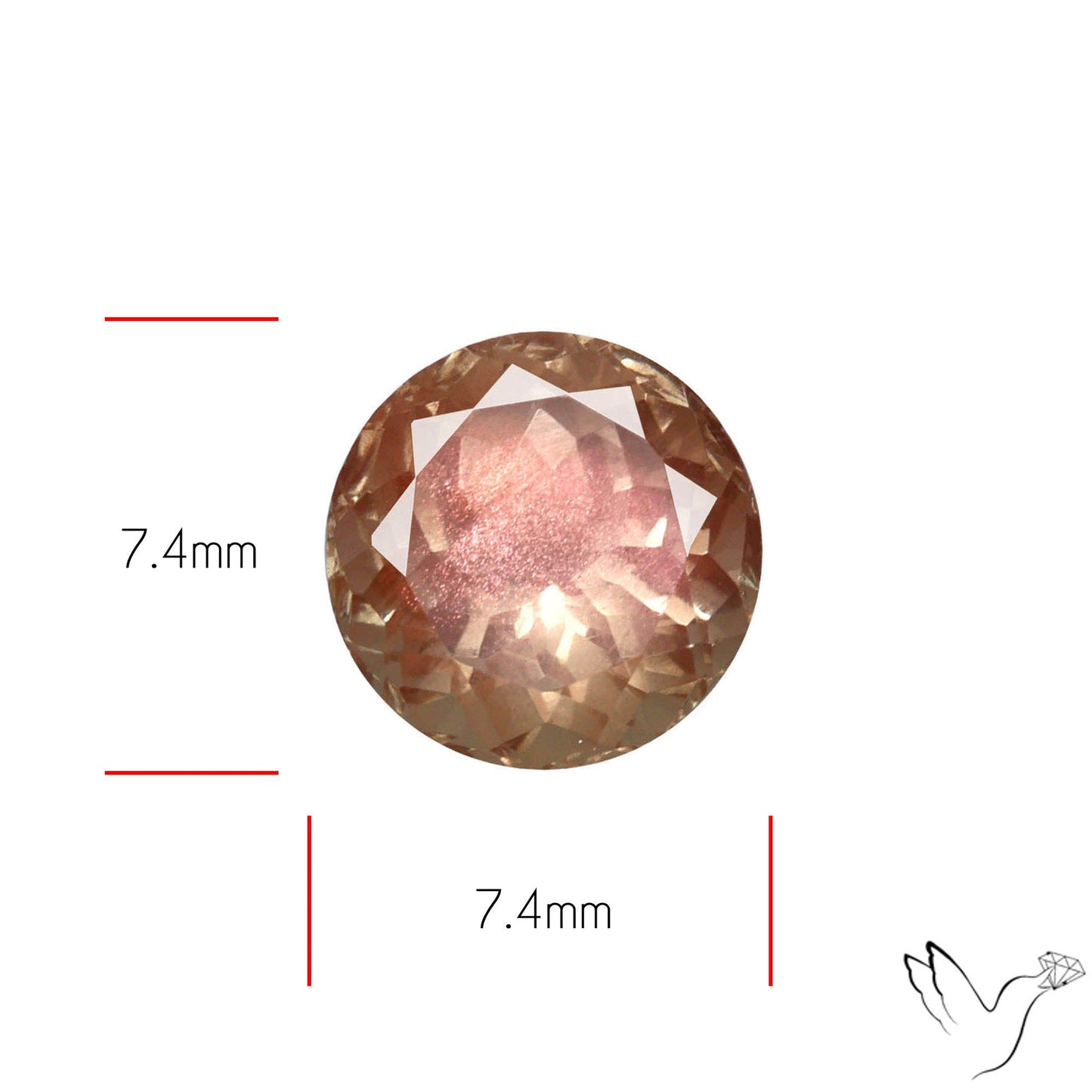 Oregon Schiller Sunstone Faceted