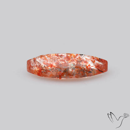 Faceted Tanzanian Sunstone