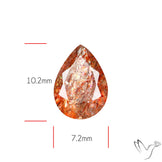 Faceted Tanzanian Sunstone