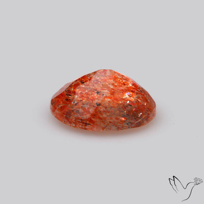 Faceted Tanzanian Sunstone