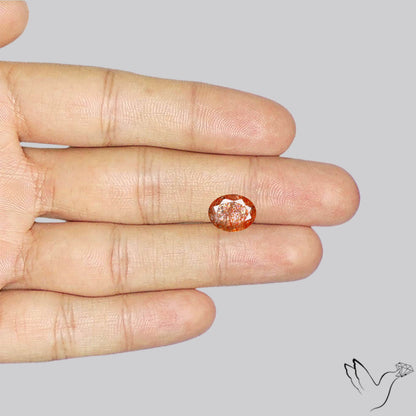 Faceted Tanzanian Sunstone