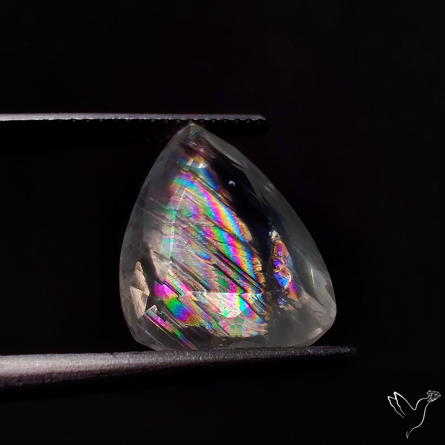 Faceted Malawi Moonstone