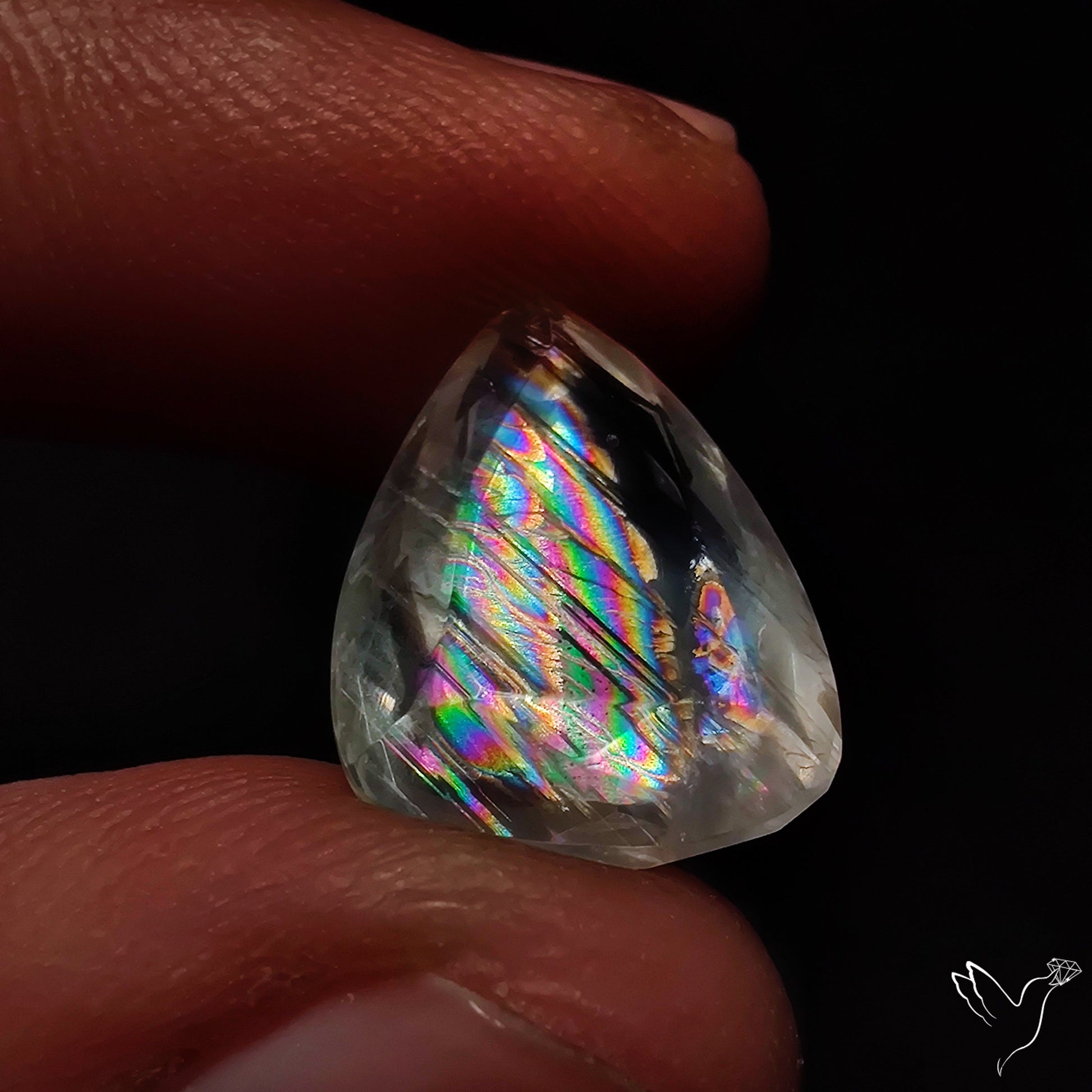 Faceted Malawi Moonstone