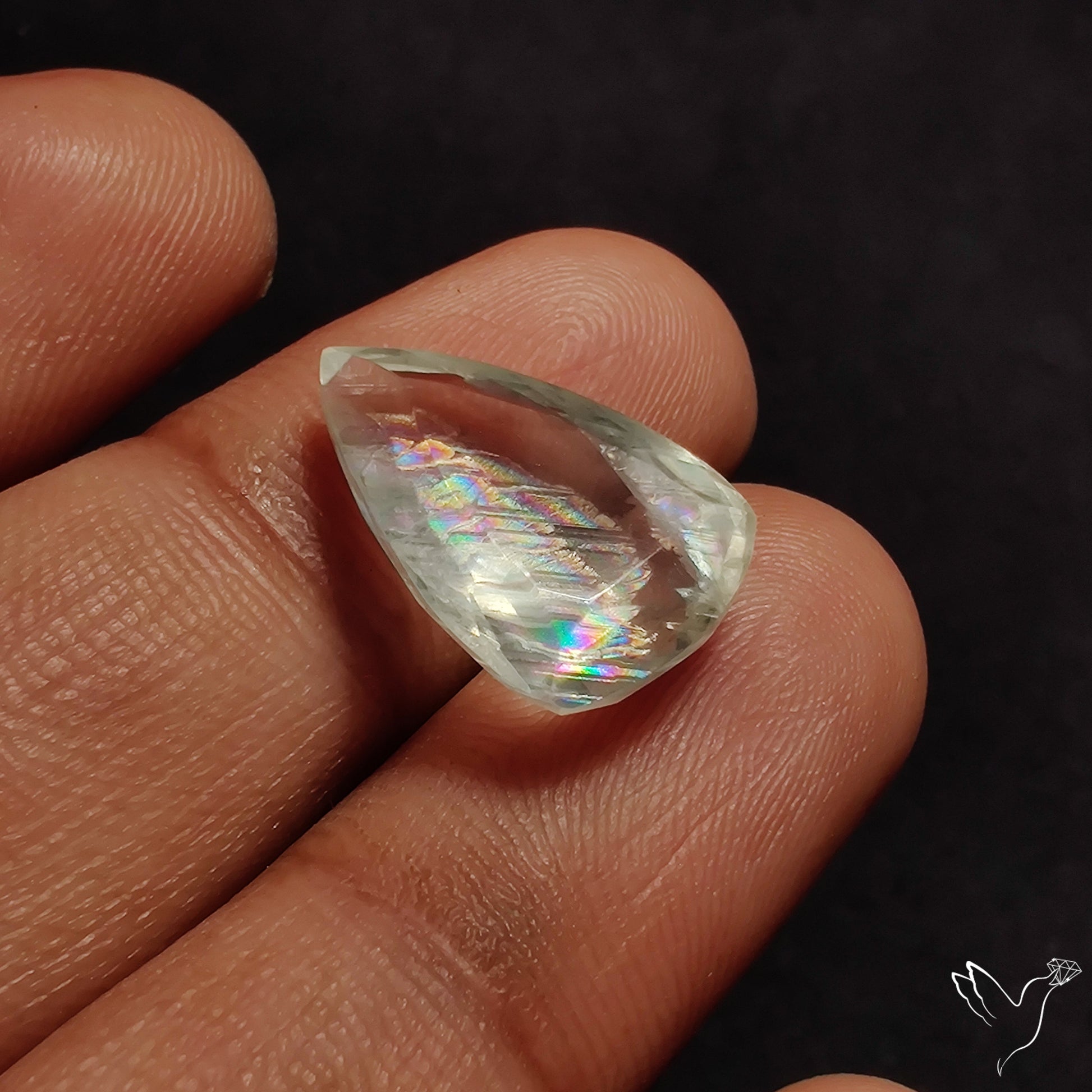 Faceted Malawi Moonstone