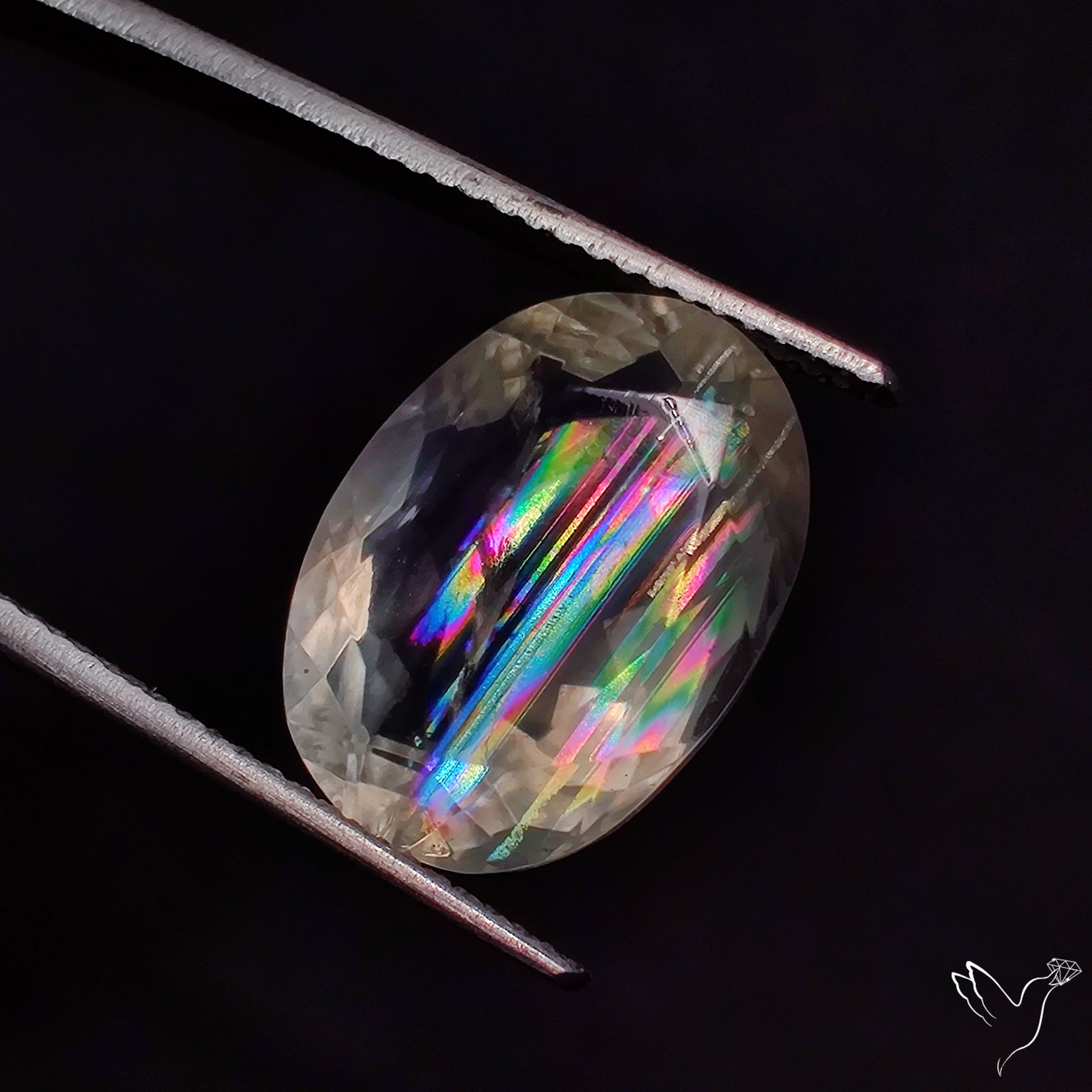 Faceted Malawi Moonstone