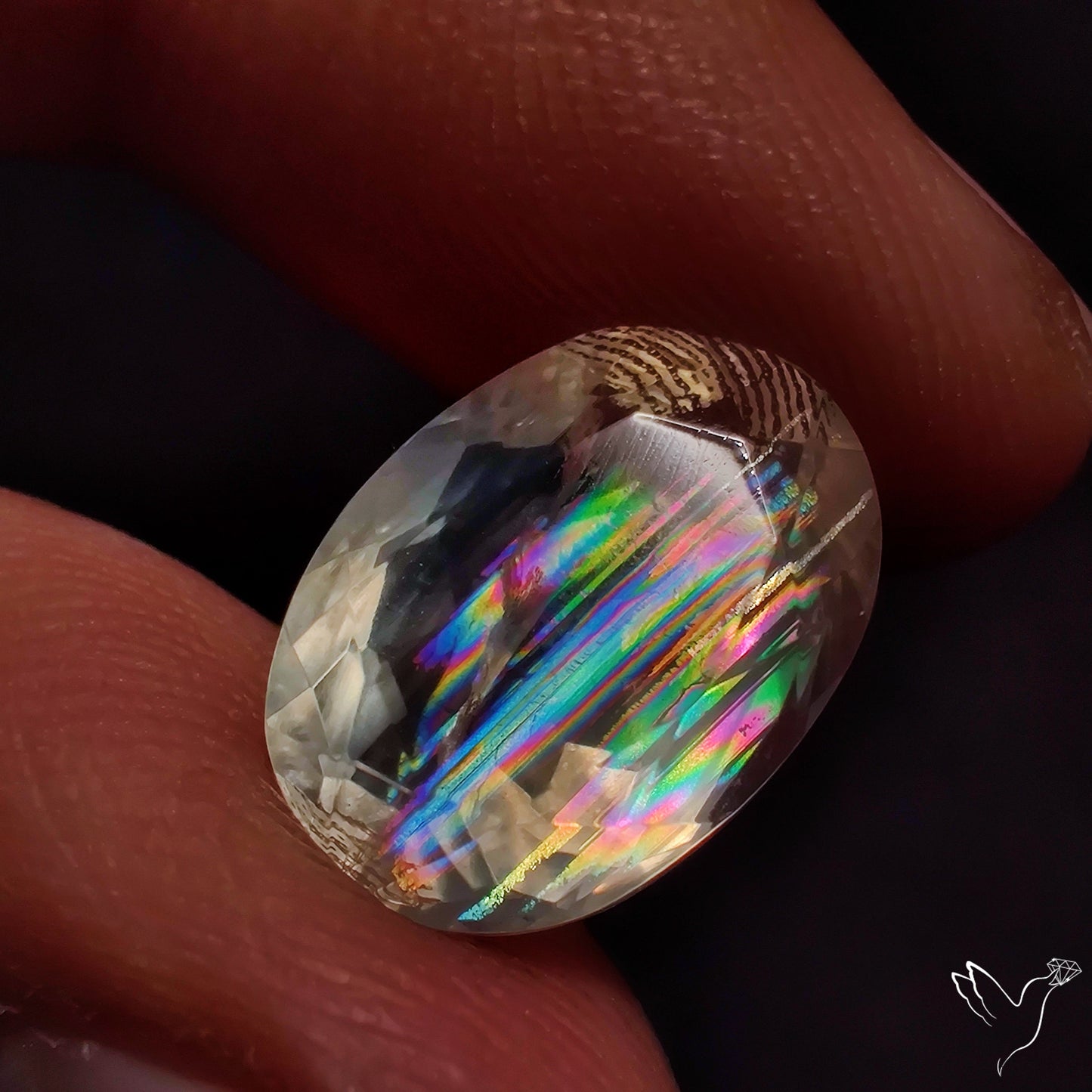 Faceted Malawi Moonstone