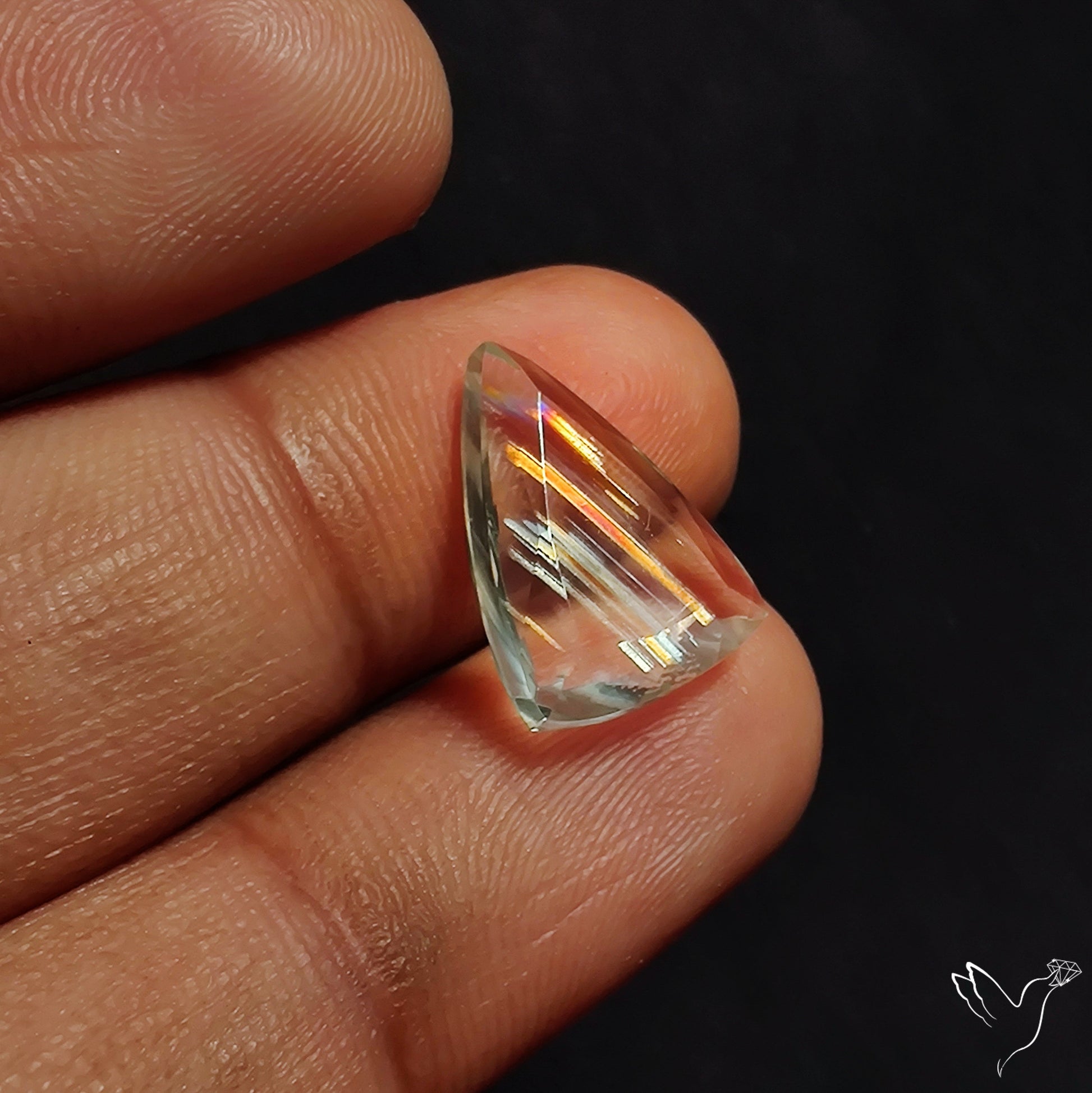 Faceted Malawi Moonstone