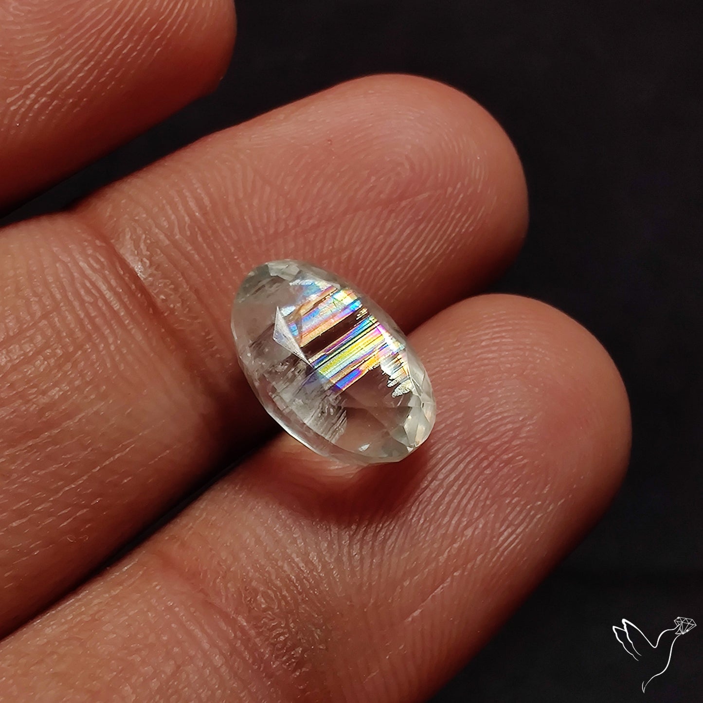 Faceted Malawi Moonstone