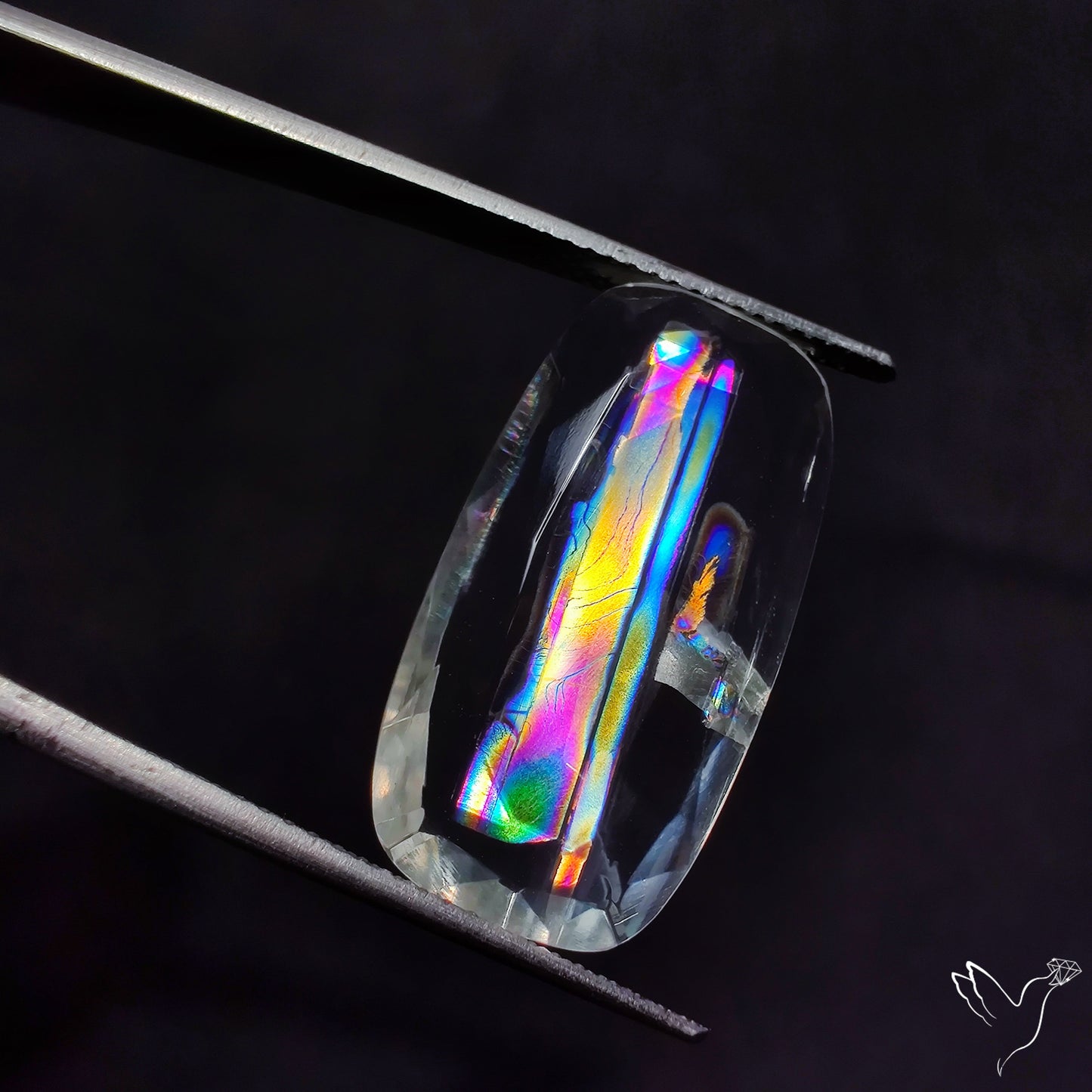 Faceted Malawi Moonstone