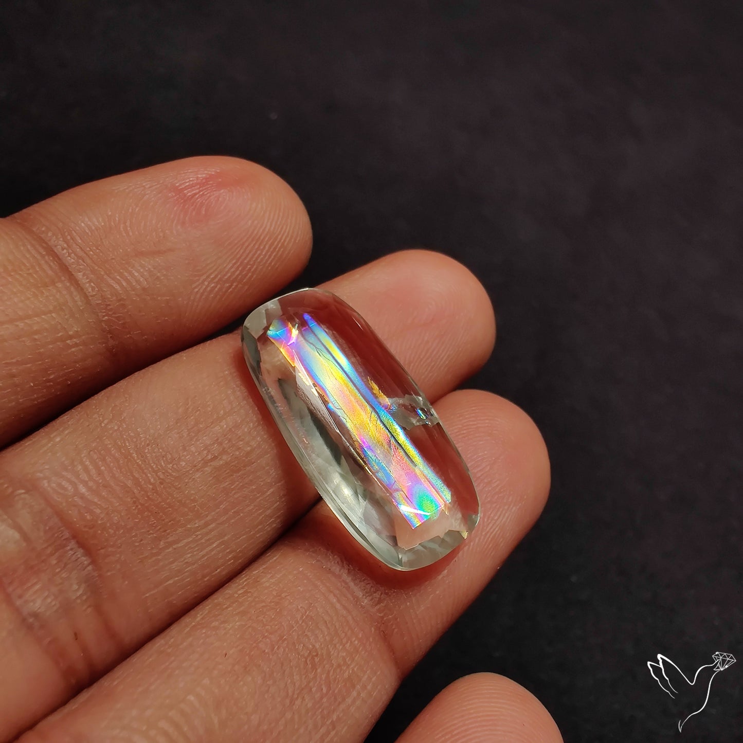 Faceted Malawi Moonstone