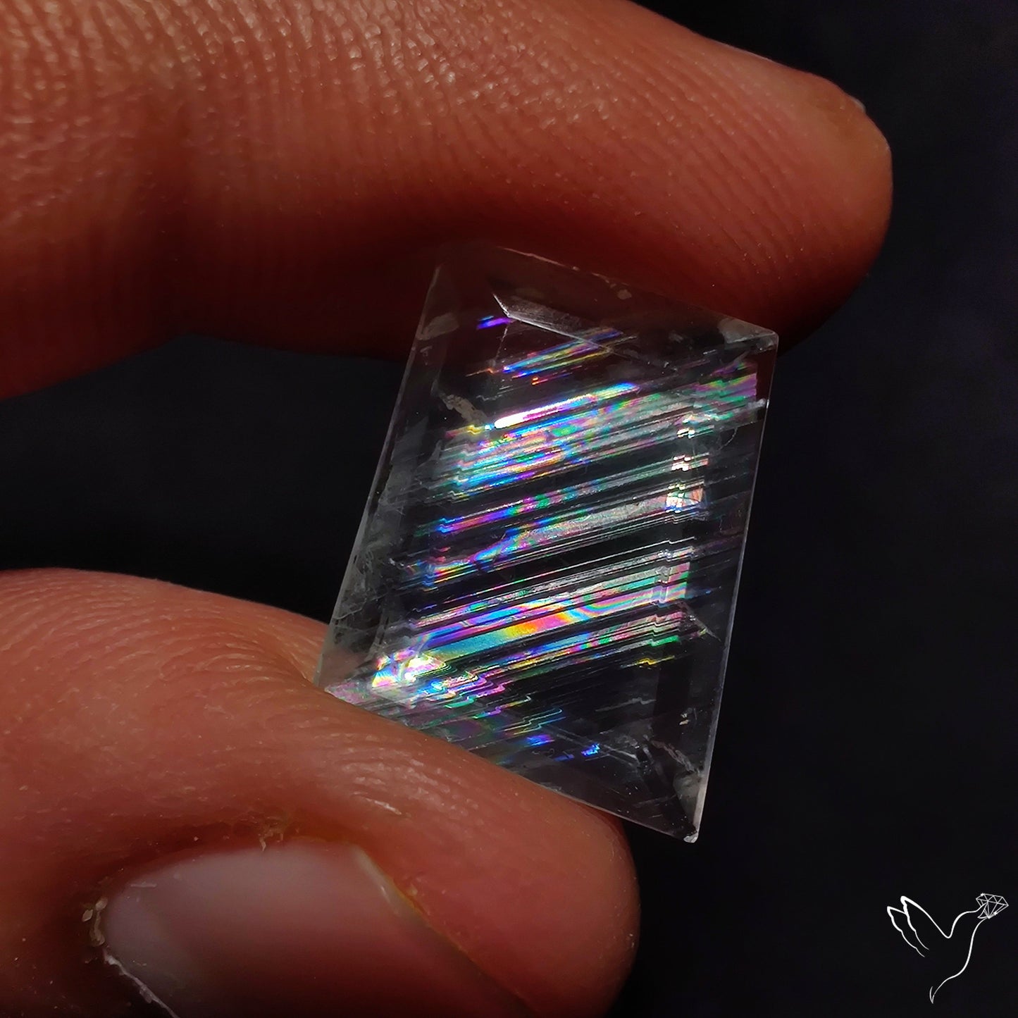 Faceted Malawi Moonstone