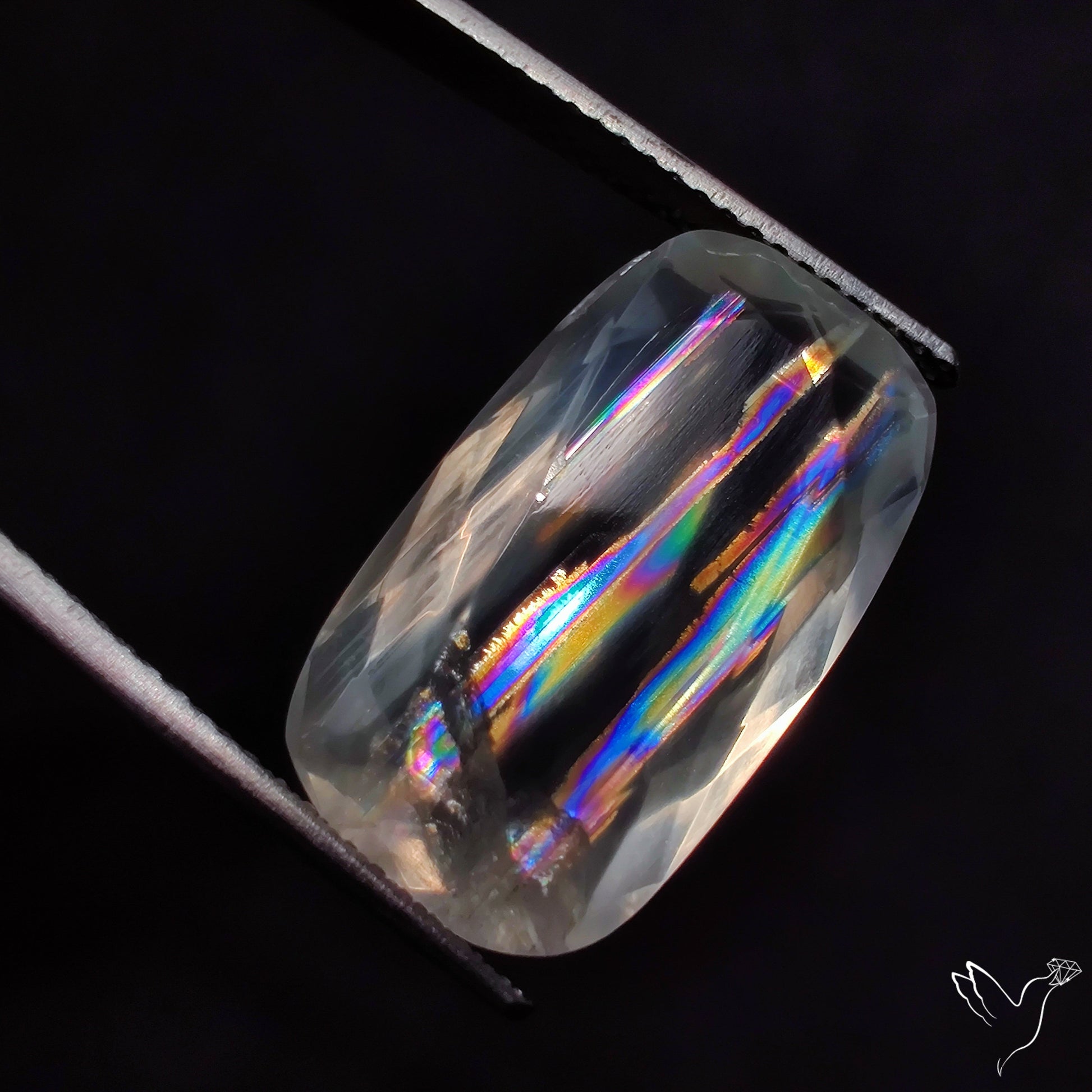 Faceted Malawi Moonstone
