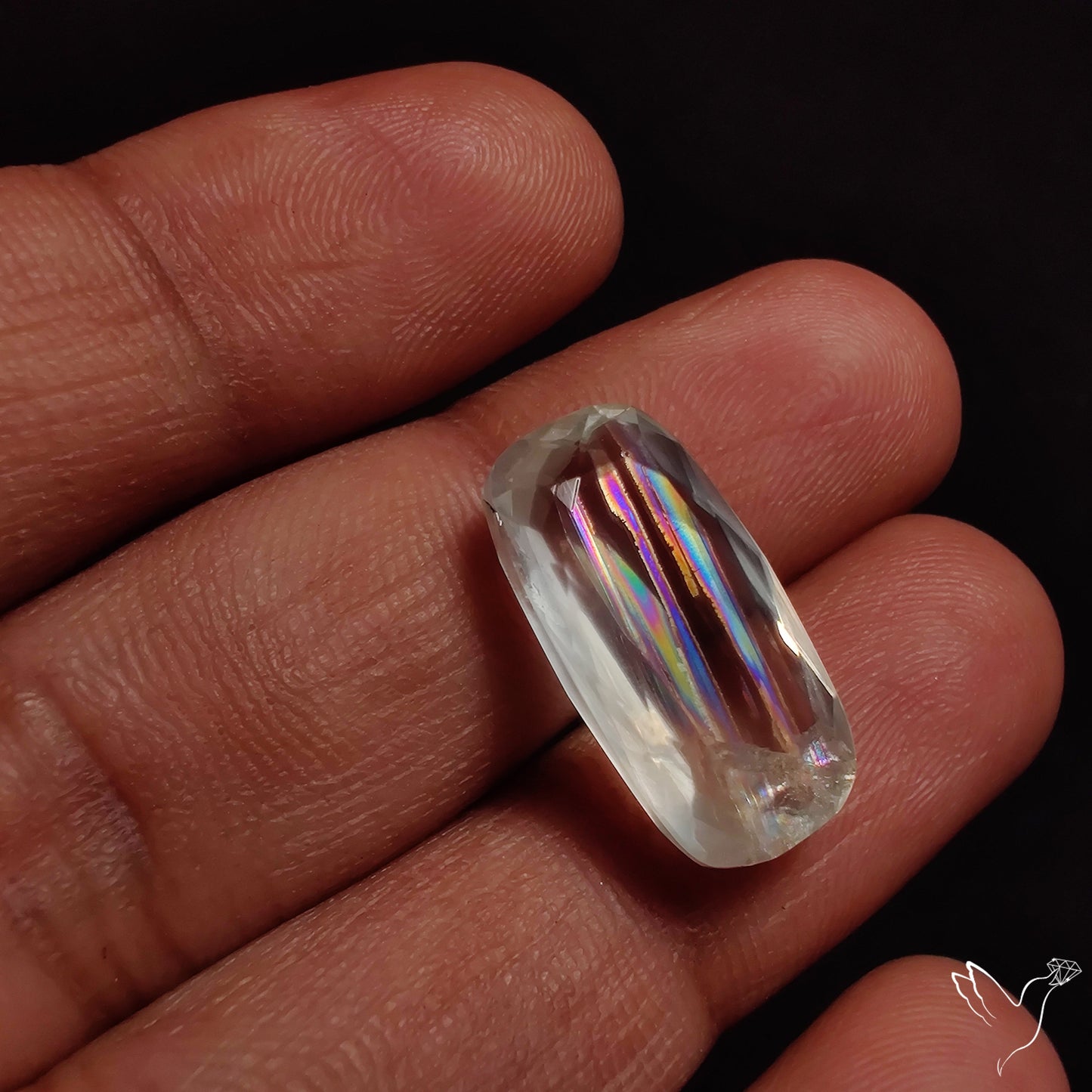 Faceted Malawi Moonstone