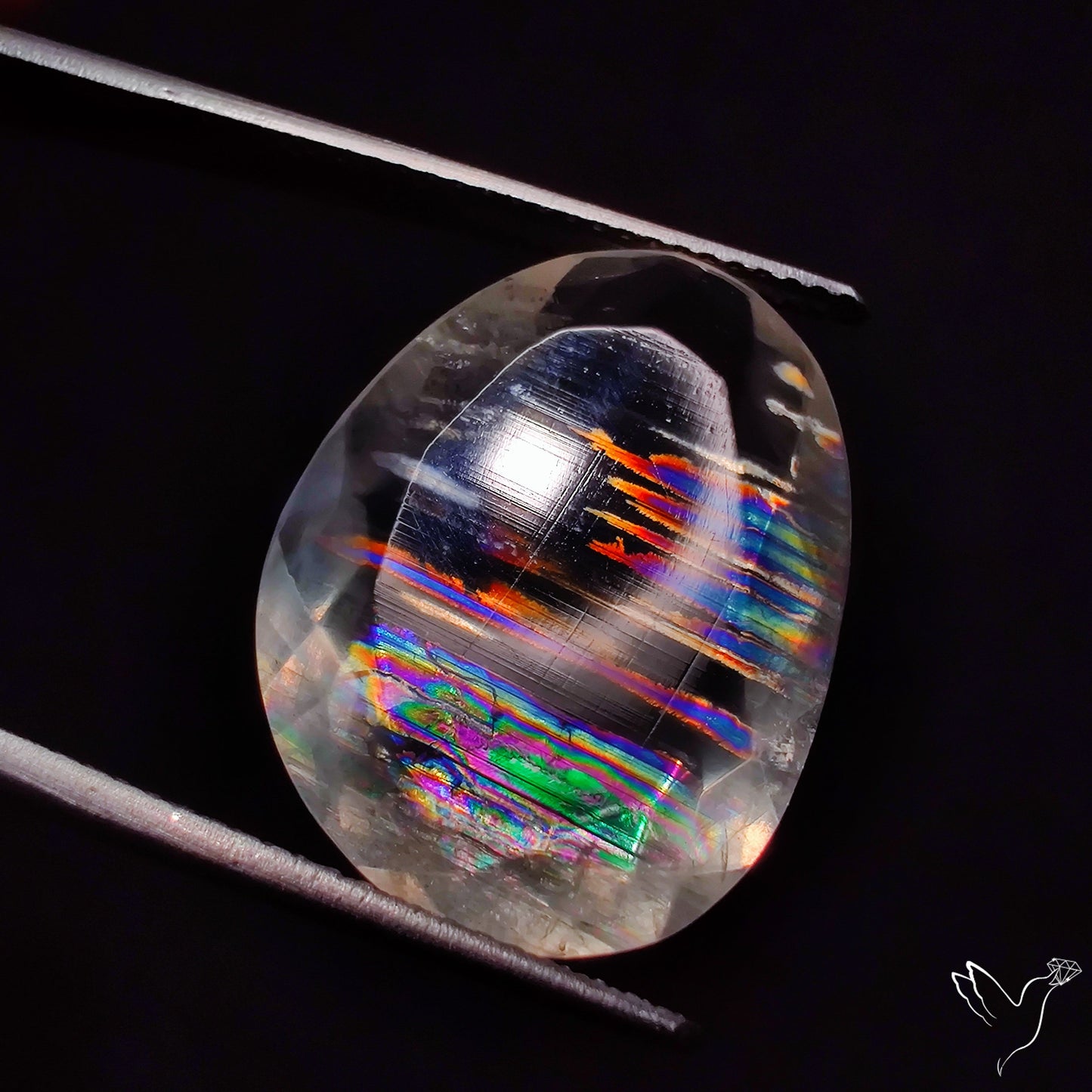 Faceted Malawi Moonstone