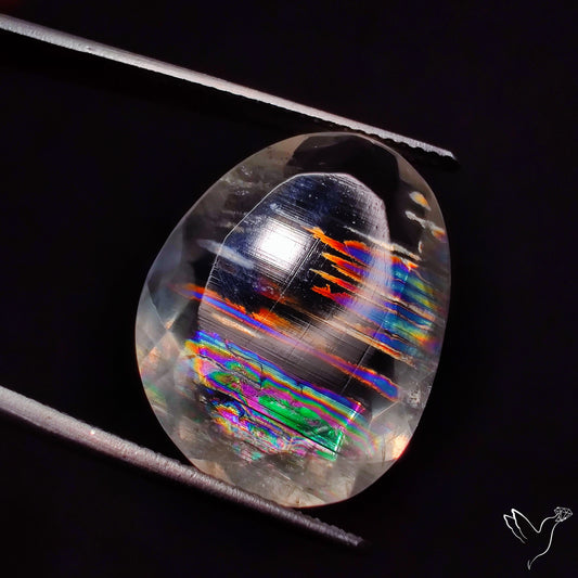 Faceted Malawi Moonstone