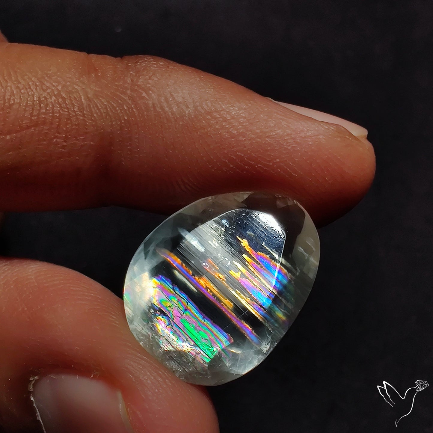 Faceted Malawi Moonstone