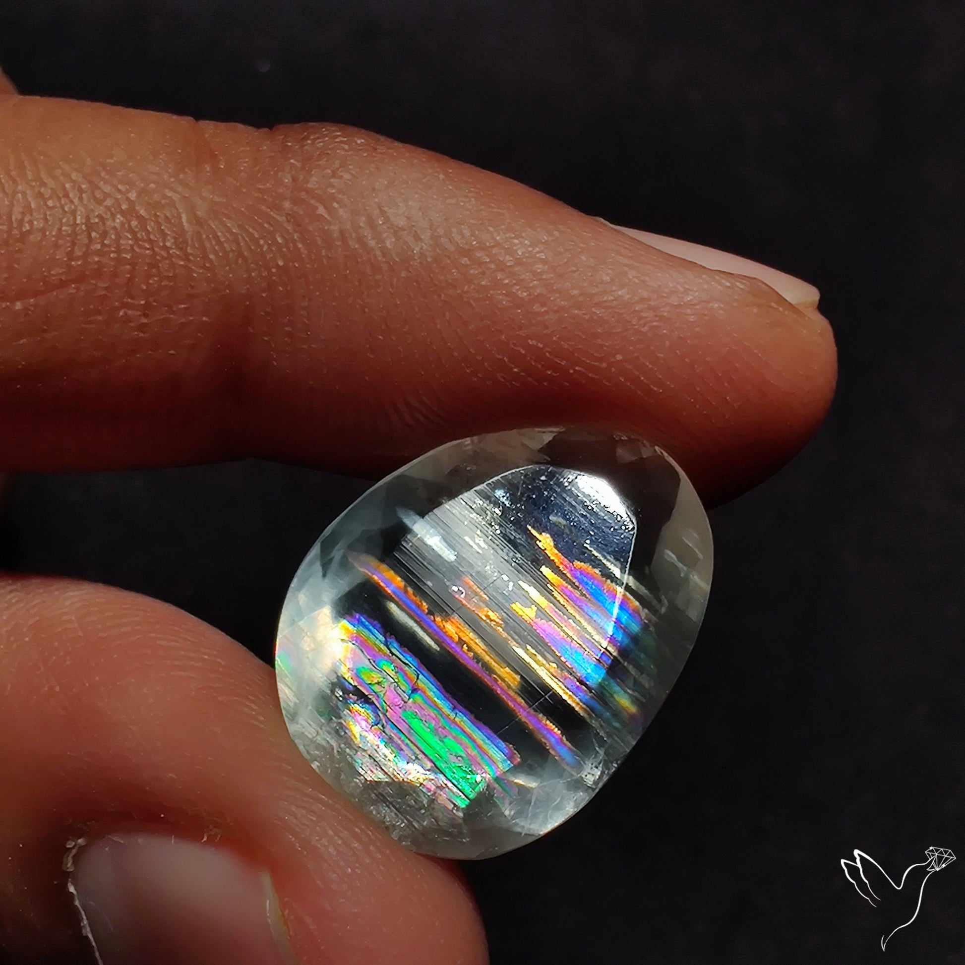 Faceted Malawi Moonstone