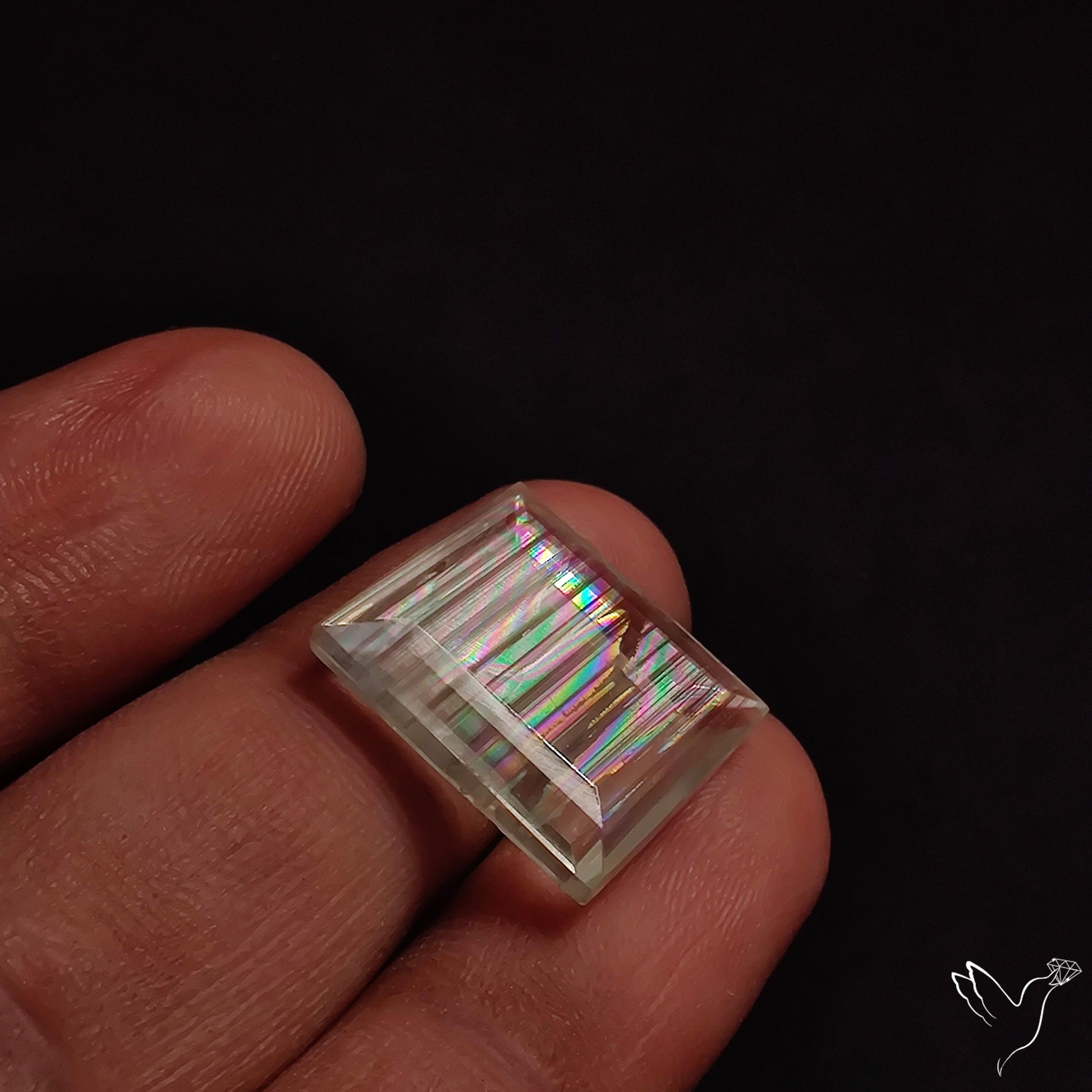 Faceted Malawi Moonstone