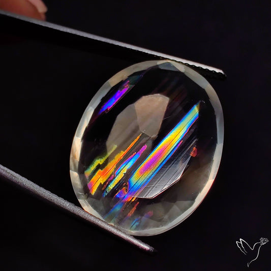 Faceted Malawi Moonstone