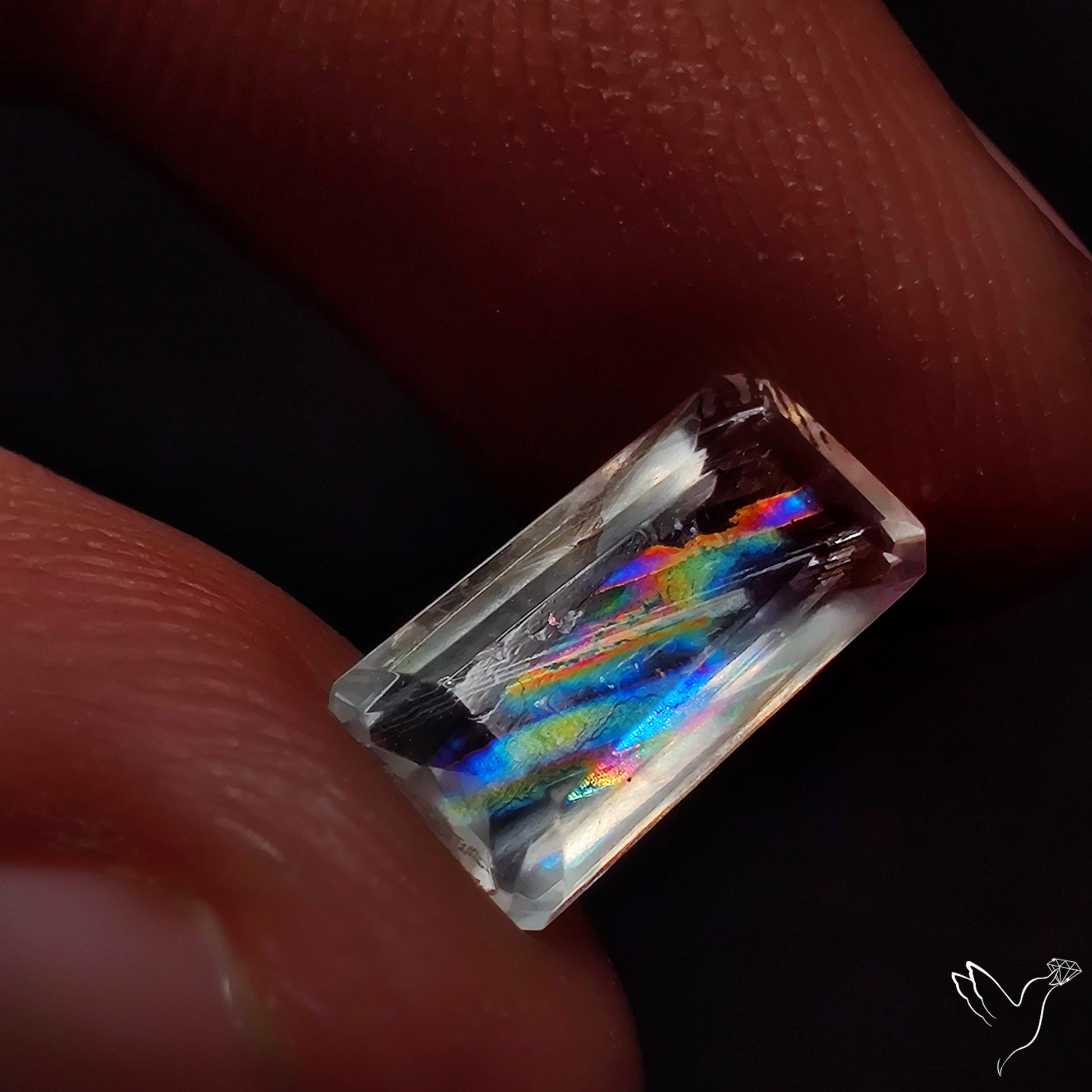 Faceted Malawi Moonstone