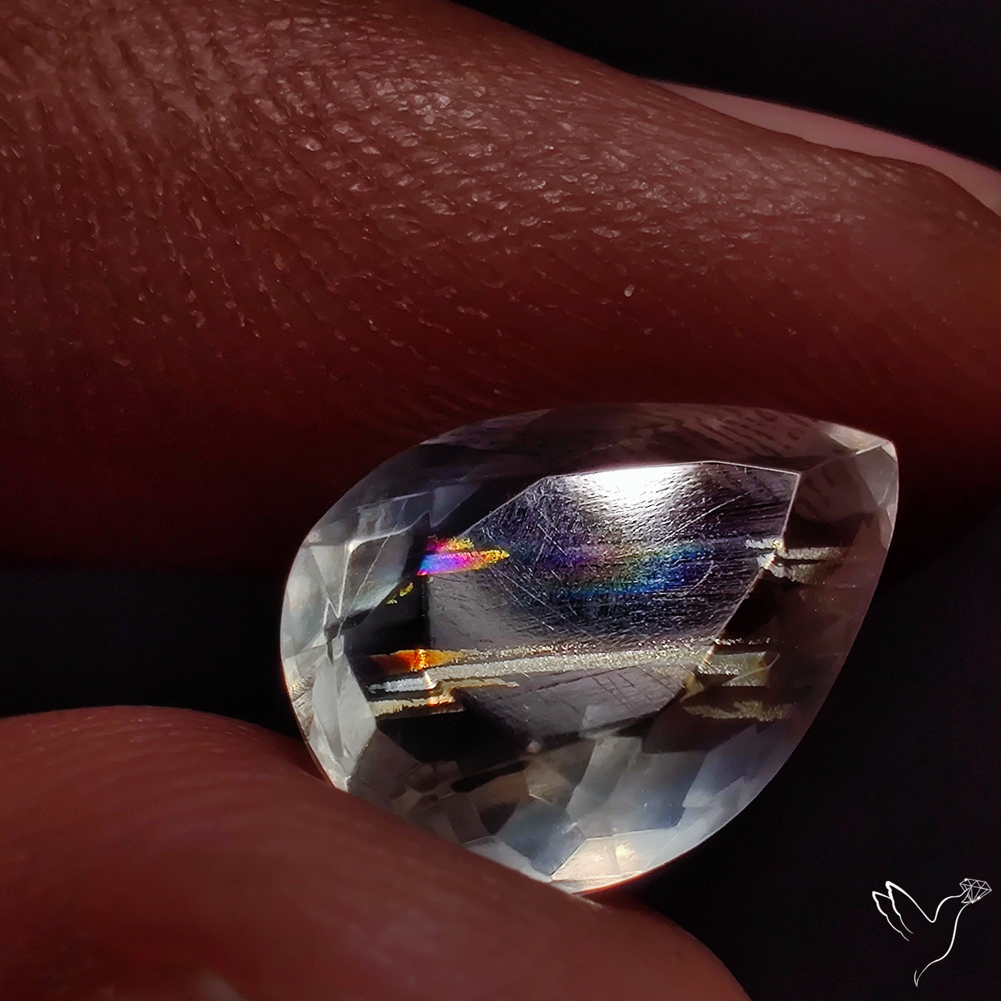 Faceted Malawi Moonstone