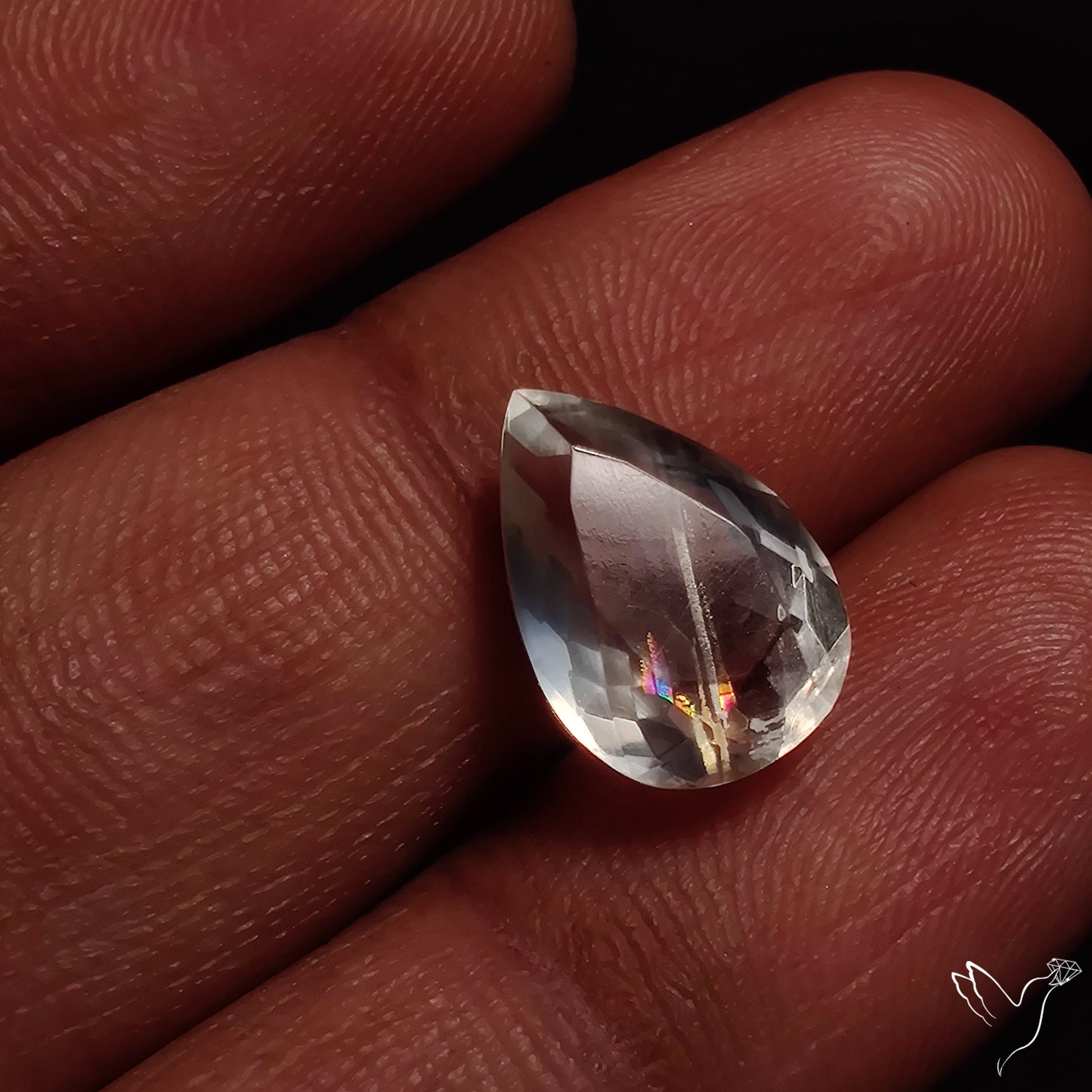 Faceted Malawi Moonstone