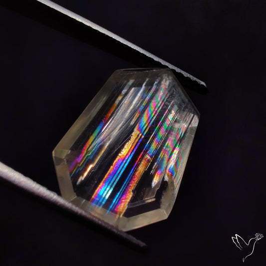 Faceted Malawi Moonstone