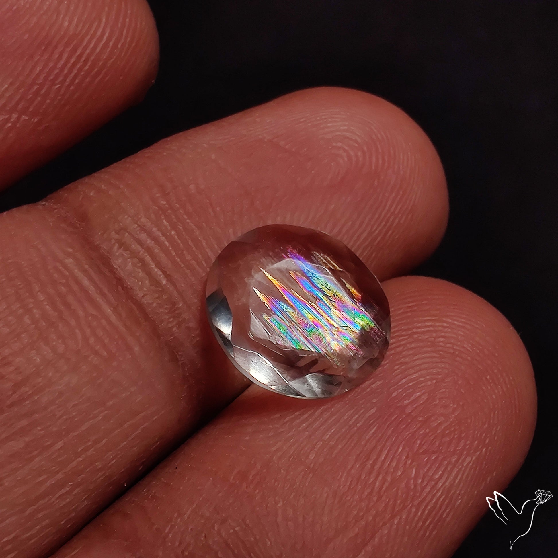 Faceted Malawi Moonstone