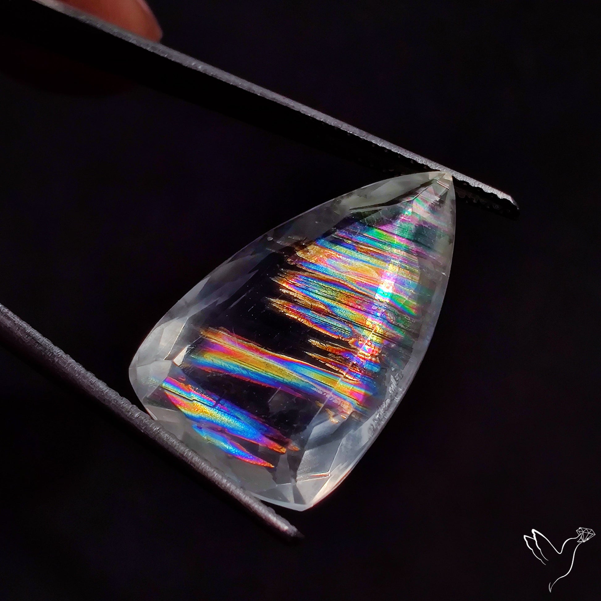 Faceted Malawi Moonstone